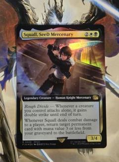 mtg 優勝プロモ SeeDの傭兵、スコール ボーダーレス FOIL - メルカリ