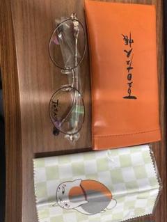 夏目友人帳 メガネ メガネケース What's up?コラボ商品 ピンク