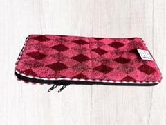 ダイヤモンド柄ペットボトルケース ピンク