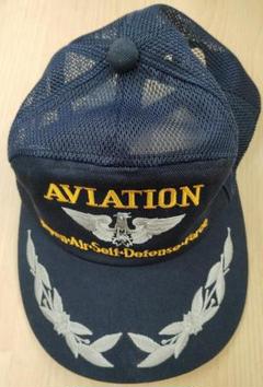 AVIATION　アビエーション　帽子　Lサイズ　ネイビー