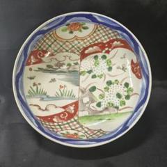 古伊万里 色絵金彩 中皿2枚 手描き パイン文 江戸骨董 蒐集家放出美品 古美術 古伊万里 色絵金彩 中皿2枚 手描き パイン文 江戸骨董 蒐集家
