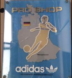 adidas PROSHOPプレート　西ドイツ　ベッケンバウアー adidas PROSHOPプレート 西ドイツ ベッケンバウアー - メルカリ