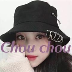 ハット 帽子 ユニセックス 安全ピン 原宿 韓国系ファッション インポート