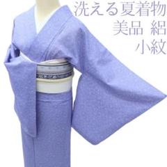 工場直売 専用Y2917◇美品 洗える夏着物 絽 菊 小紋 着物 - メルカリ 着物・浴衣