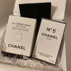 CHANEL ラクレームマン ハンドクリーム＋N°5ヘアミストセット※ミラー付 CHANEL ラクレームマン ハンドクリーム＋N°5ヘアミストセット