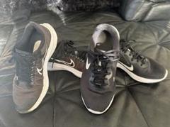 【値下】NIKE スニーカー black 24.0 2足セット