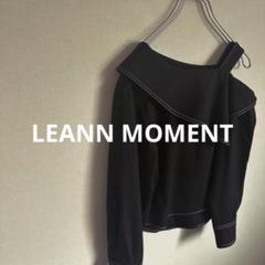 〈 LEANN MOMENT 〉one shoulder blouse