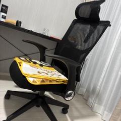 ブラックメッシュゲーミングチェア