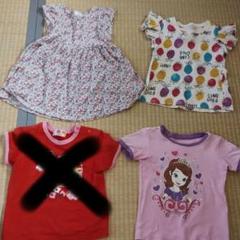 95cm服セット　ソフィア　花柄　パイナップル