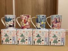【新品未使用】ムーミン　春夏秋冬マグカップ4個セット