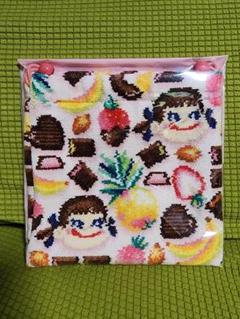 ラブラリー★フェイラー★ペコちゃん★巾着★新品 ペコちゃんとラブラリー バイ フェイラーのコラボハンカチ
