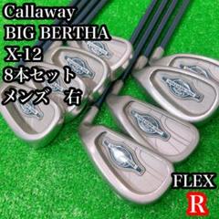 キャロウェイ ビッグバーサ　X-12 アイアンセット　メンズ　右　カーボン　 R
