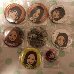 E-girls缶バッチ ちびまる子ちゃん×E-girls 缶バッジセット(6個入り)｜グッズ