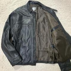 modern images シングルライダース　羊革　ブラック　L