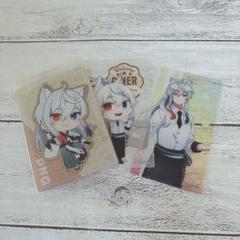 カラフルピーチ ウエハース カード どぬく ３枚セット