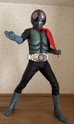 新品 未開封 メガハウス UA 仮面ライダー旧1号 UA開発情報】半世紀の時越え、甦りし原点の姿！仮面ライダー旧1