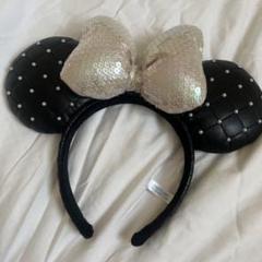 ディズニー　カチューシャ ミニー　キルティング