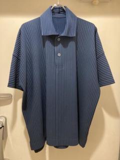 homme plisse issey miyake ポロシャツ 3 青 2025年最新】homme plisse issey miyakeポロシャツの人気