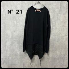 # N°21 ヌメロヴェントゥーノ アシンメトリーワンピース　イタリア製