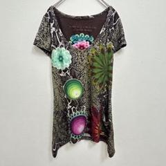 タグ付新品デシグアルのチュニックカットソー 2025年最新】Desigual チュニックの人気アイテム - メルカリ
