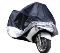 バイクカバー XXXL 黒シルバー