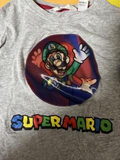 H&M スーパーマリオ　ロンT 100 長袖　Tシャツ