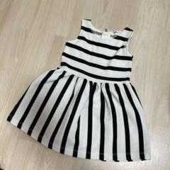 H&M女の子タンクトップノースリーブワンピース90cm程度