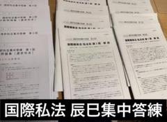 2024 アガルート 司法試験 予備試験 国際私法 総合講義 過去問解析 論証集 2024 アガルート 司法試験 予備試験 国際私法 総合講義 過去問