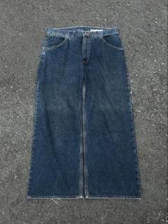 全てのアイテム 00s 90s old USA ジップ裏 濃紺 デニム バギー ワイド GAP パンツ