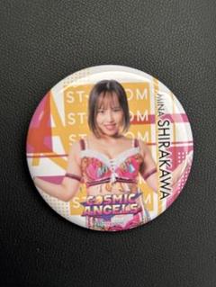 LL　スターダム　白川未奈　舞華　パーカ　複製サイン入り ステッカー付、他　L スターダム 白川未奈 直筆サイン入り ポートレート 女子プロレス