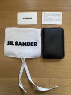 新品　JIL SANDER　2つ折り財布　ラウンドジップウォレット