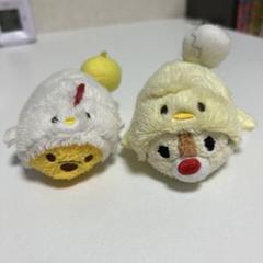 ディズニー ツムツム ぬいぐるみ プーさんとデール 干支 とり