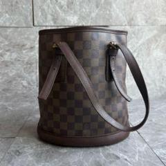 LOUIS VUITTON ルイヴィトン ダミエ マレ トートバッグ バケツ型
