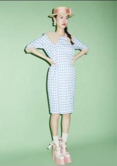 ワンピース PAMEO POSE / Ruban Garden Dress PAMEO POSE / Ruban Garden Dress（One Sleeve Maxi Dress w/Bow