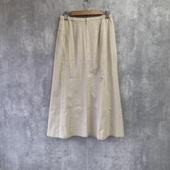 LEPORTE ロングスカート Aライン フロントチャック ウエストゴム