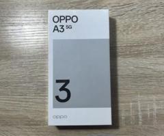 OPPO A3 5G 4GB/128GB 新品未開封　パープル