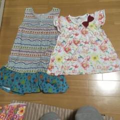 ワンピースとカットソー2枚組
