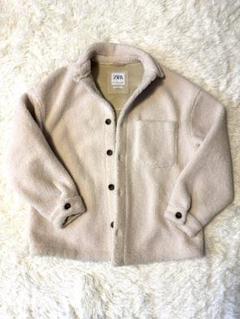ZARA フェイクボア ジャケット ロブスタークラスプ　Lサイズ 2025年最新】フェイクボアジャケット ロブスタークラスプの人気