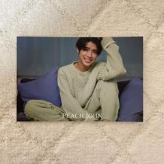 【新品未開封】ピーチジョン 松島聡 パジャマ ポストカード ヘアピン ピーチジョン 松島聡 コラボ ノベルティ ポストカード ヘアピン