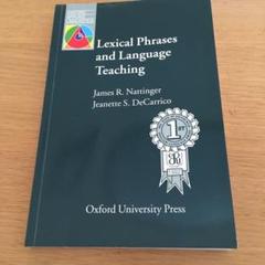 Lexical Phrases and Language Teaching
