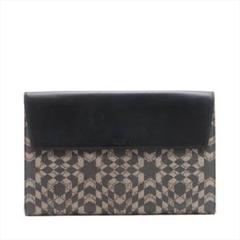 GUCCI　グッチ GGカレイド PVCxレザー クラッチバッグ