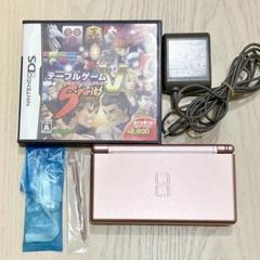 Nintendo DS Lite メタリックローズ＋DSソフト セット売り