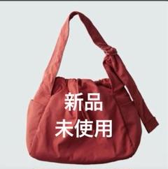 UNIQLO C ユニクロ ソフトパフィーショルダーバッグ red レッド　新品 ユニクロ公式 | ソフトパフィーショルダーバッグ