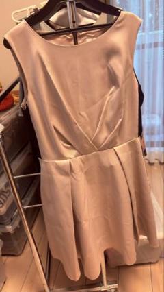 LANVIN en bleu ベージュドレス 38