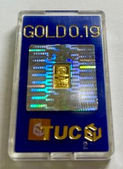 【未使用】TUC 東京ユニオンサーキュレーション 純金 三菱マテリアル 未使用】TUC 東京ユニオンサーキュレーション 純金 三菱マテリアル