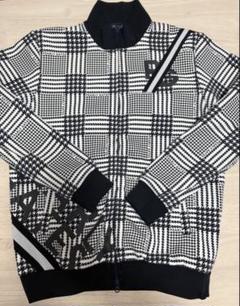 ★新品★パーリーゲイツ エアシャット ジャケット ダイヤドビー柄 白 サイズ5 ☆新品☆パーリーゲイツ エアシャット ジャケット ダイヤドビー