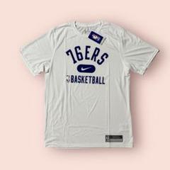 NIKE - フィラデルフィアシクサーズフプラクティスtシャツ21-22シーズンMサイズ フィラデルフィアシクサーズフプラクティスtシャツ21-22シーズン