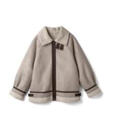 Gready Brilliant ボア×ムートンリバーブルゾン　美品 グレディブリリアン Gready Brilliant ボアムートンリバーベスト