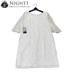 新品　NIGHT1　ナイトワン　大きいサイズ　4L　レース　ドレス　ワンピース 新品 NIGHT1 ナイトワン 大きいサイズ 4L レース ドレス