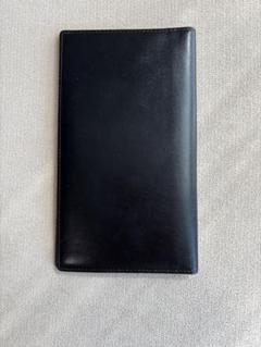 ETTINGER 二つ折り財布 黒 レザー　（ロイヤルパープル）のサムネイル